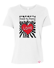 Load image into Gallery viewer, Found My Happy - Love Album Cover T-shirt - Found My Happy

