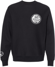 Load image into Gallery viewer, What&#39;s Your Happy? Embroidered pocket/sleeve crewneck sweatshirt - Found My Happy
