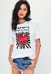 Found My Happy - Love Album Cover T-shirt - Found My Happy